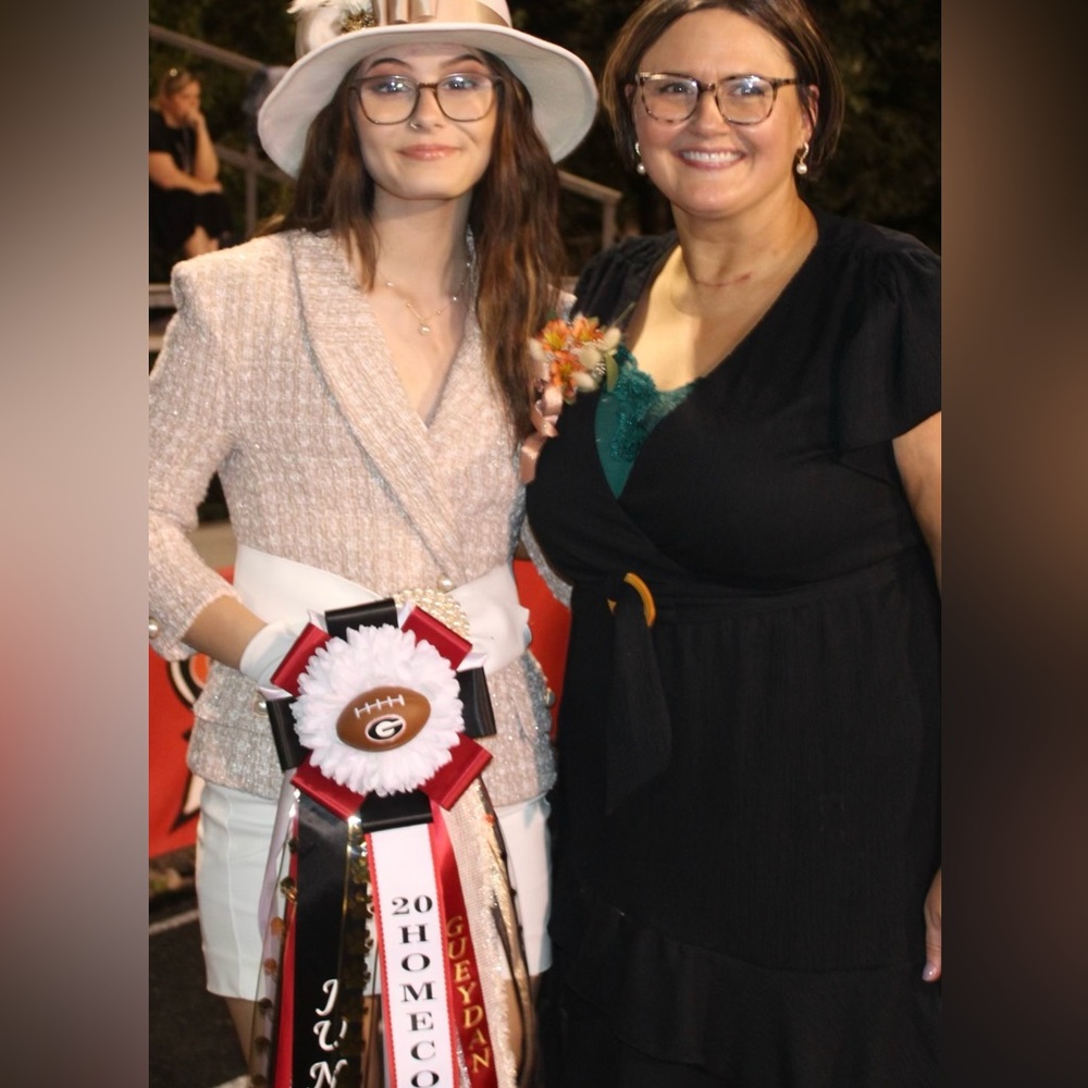 TWEED TAN WHITE HOMECOMING SUIT HAT DRESS GUC ALTERED PEARL BUTTONS WOOL HAT SM - Picture 5 of 12